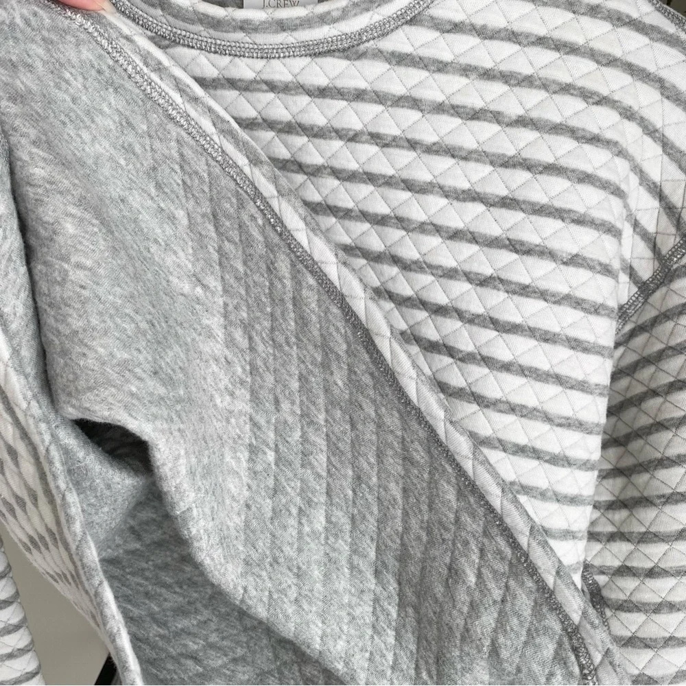 J. Crew Reversible Quilted Pullover
